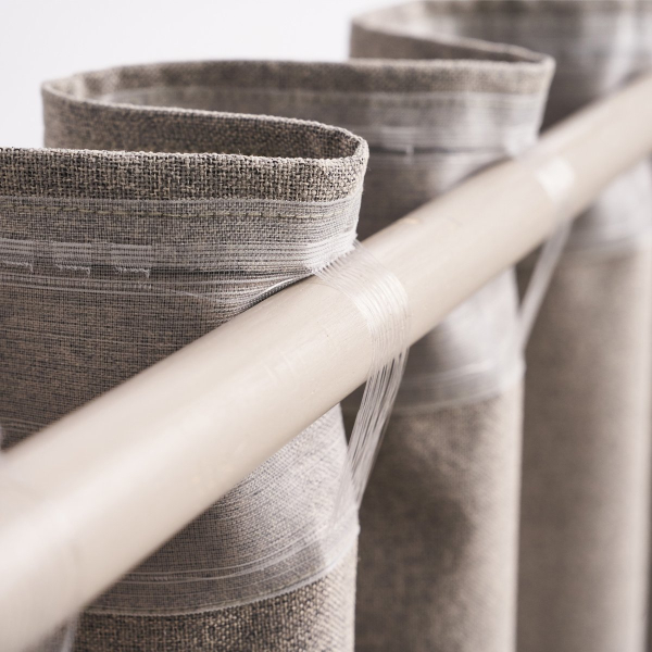 Κουρτίνα (130x270) Με Τρέσα Gofis Home Teyana Mustard Yellow 656/04