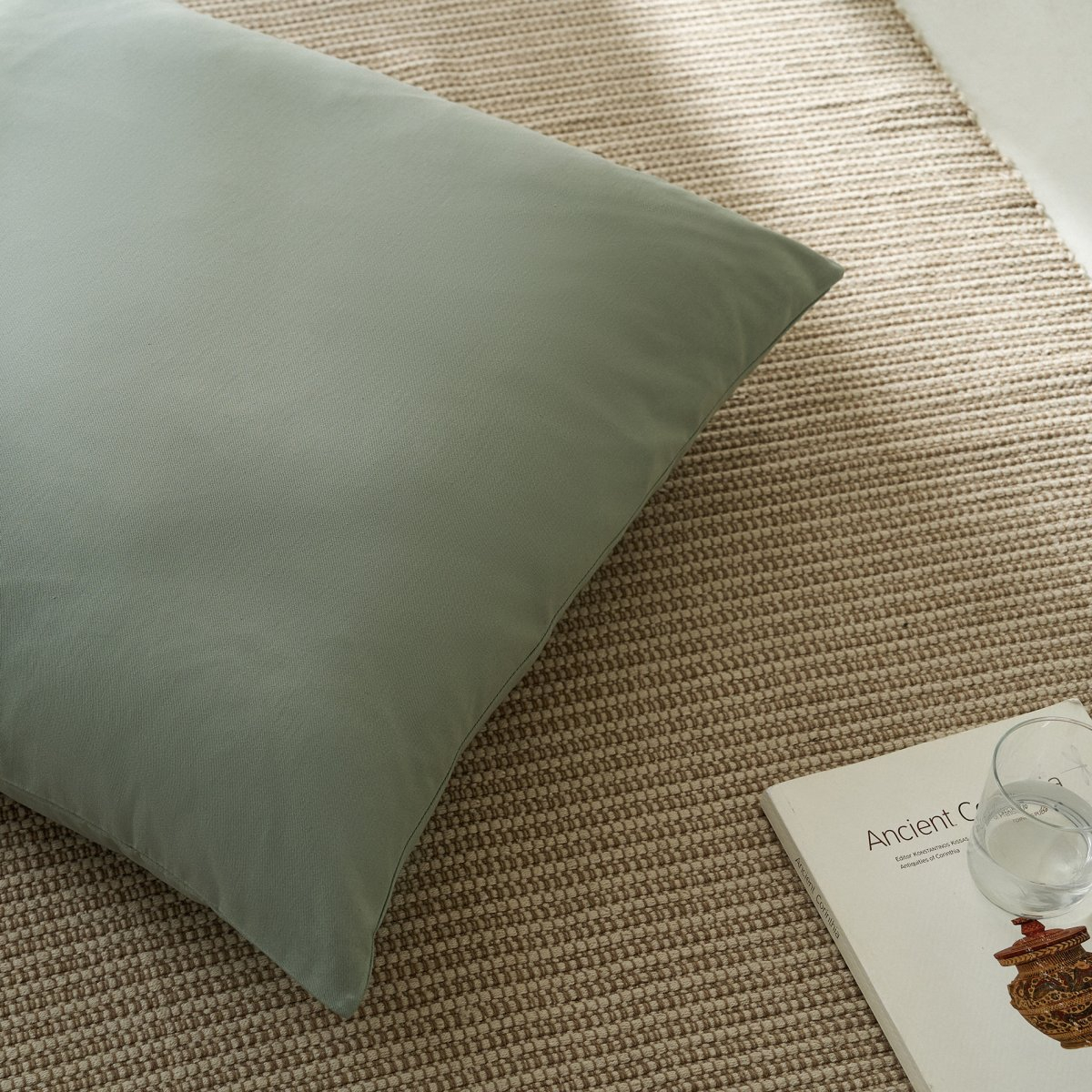 Θήκη Μαξιλάρας (65x65) Gofis Home Emory Light Grey 714/15