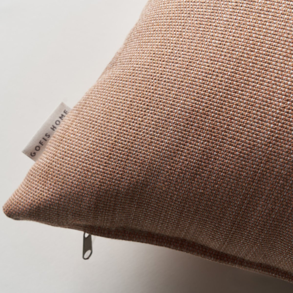 Διακοσμητική Μαξιλαροθήκη (30x45) Gofis Home Teyana Salmon 656/17