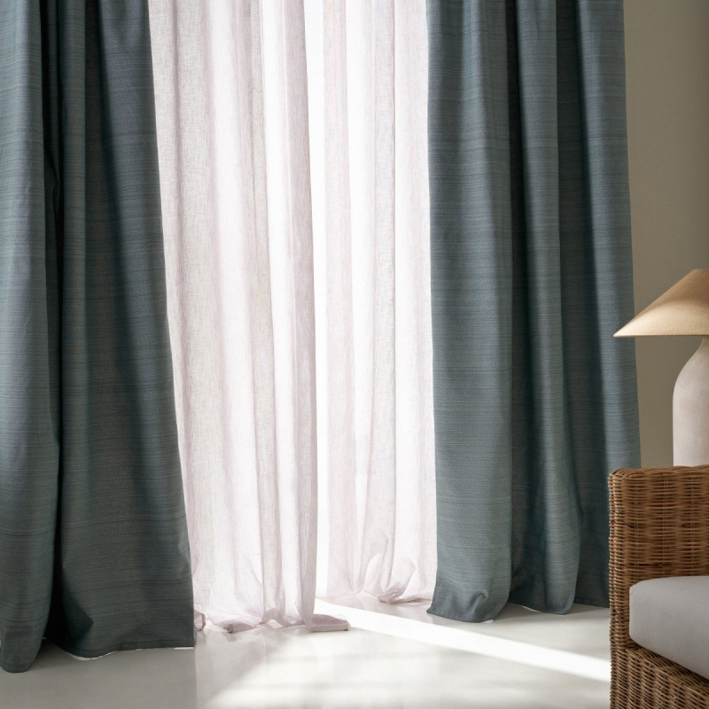 Κουρτίνα (130x270) Με Τρέσα Gofis Home Teyana Jade Green 656/07