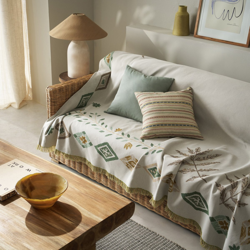 Ριχτάρι Καναπέ Διθέσιου (180x210) Gofis Home Ishara Cherry 573/02