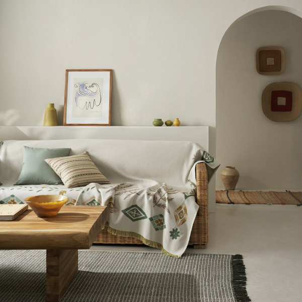 Ριχτάρι Καναπέ Διθέσιου (180x210) Gofis Home Ishara Cherry 573/02