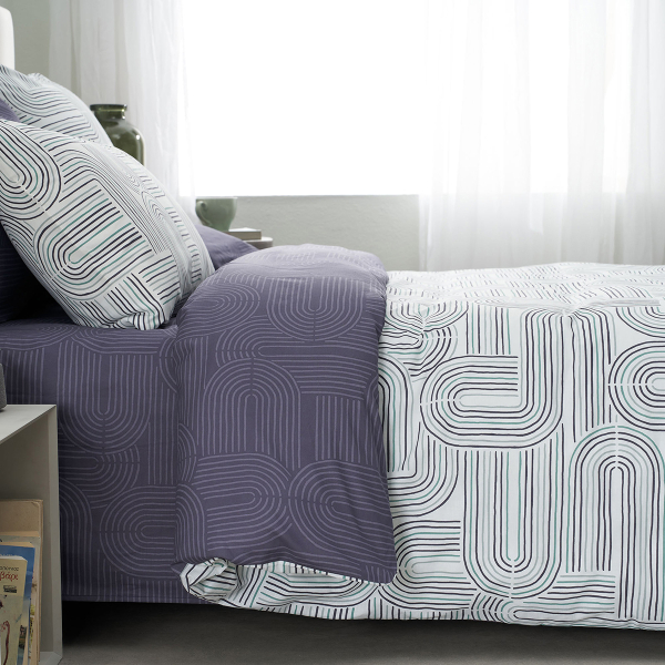 Πάπλωμα Μονό (170x240) 2 Όψεων Vesta Lorena 2