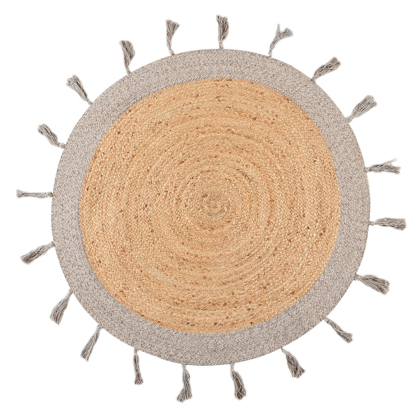 Στρογγυλό Χαλί All Season (Φ100) Pol Rugs & Mats Jute Cotton