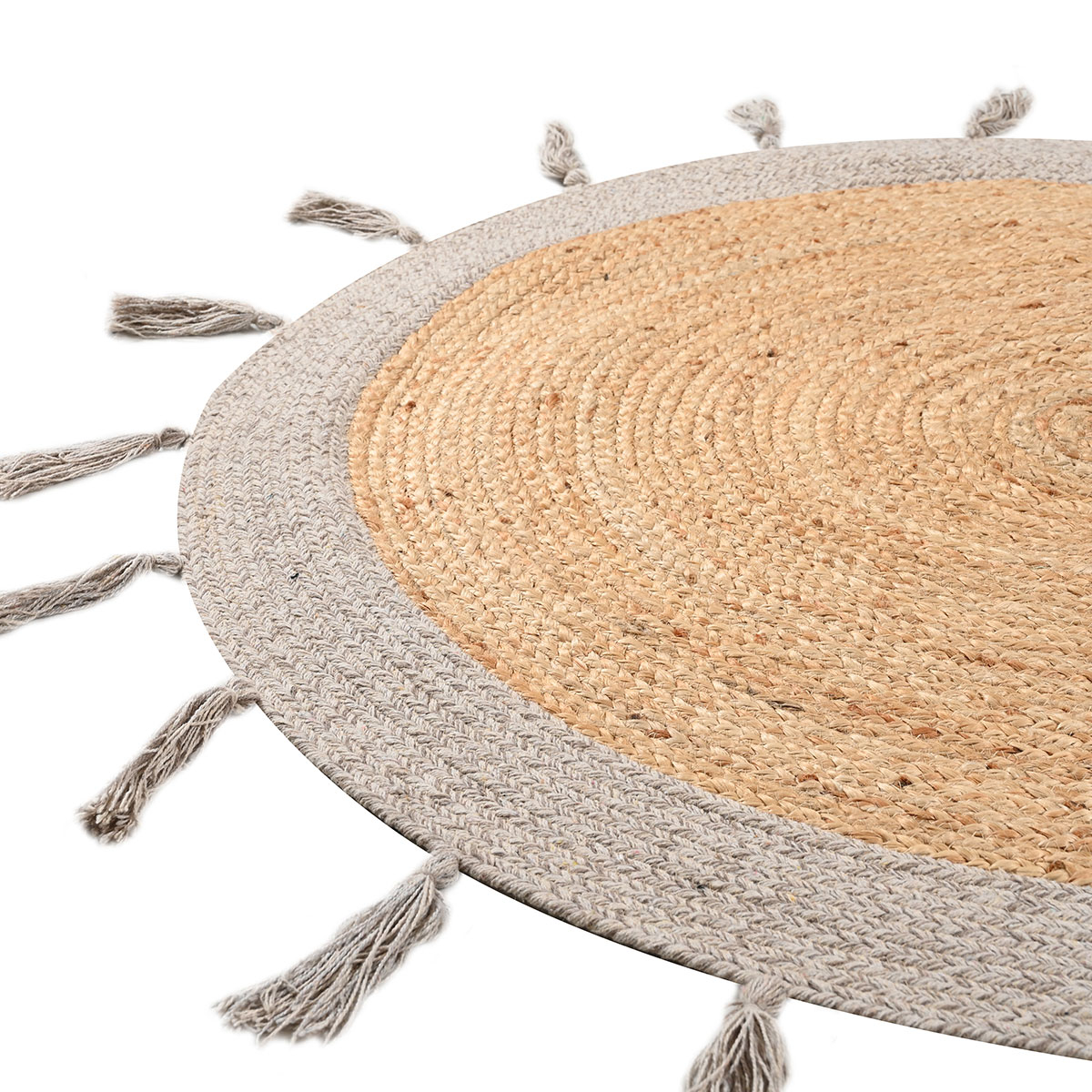 Στρογγυλό Χαλί All Season (Φ100) Pol Rugs Mats Jute Cotton Home Χαλιά Σαλονιού Spitishop