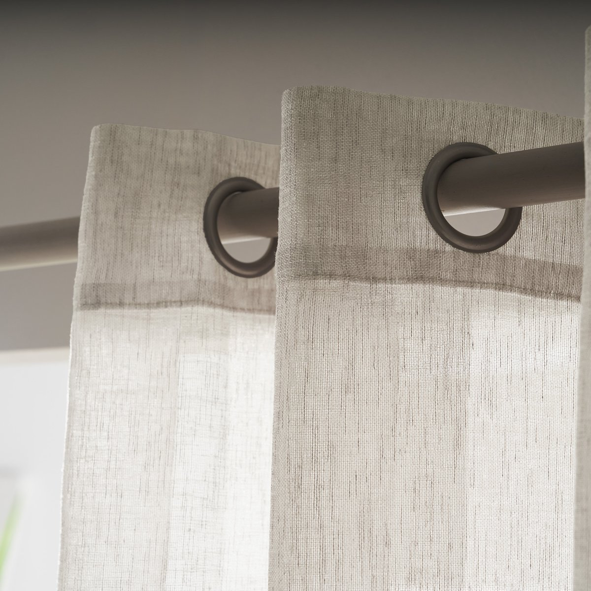 Κουρτίνα (140X280) με Τρουκς Gofis Home Combe Cloud Grey 502 01 Κουρτίνες Σαλονιού Spitishop