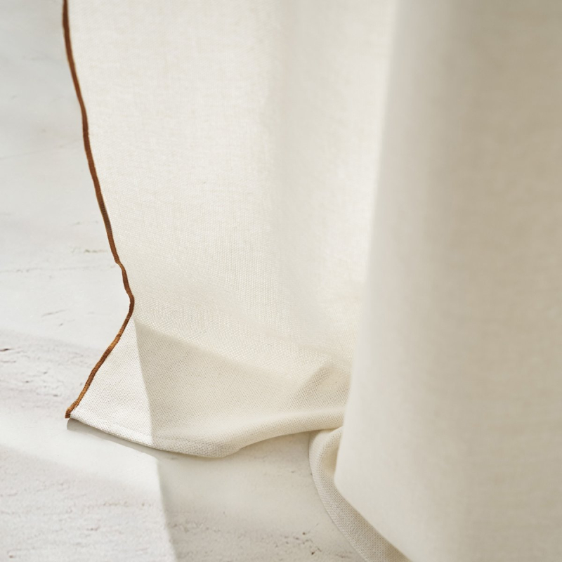 Κουρτίνα (140x280) Με Τρέσα Gofis Home Nedda Brown 614/13