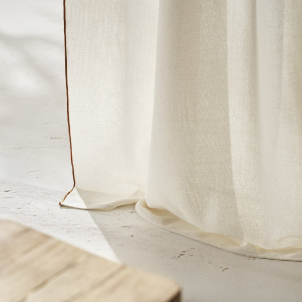 Κουρτίνα (140x280) Με Τρέσα Gofis Home Nedda Brown 614/13