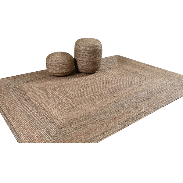 Χαλί Καλοκαιρινό (120x170) Pol Rugs & Mats Jute Grey Natural