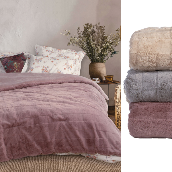 Κουβερτοπάπλωμα Υπέρδιπλο (220x240) Nef-Nef Homeware Wane