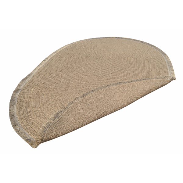Οβάλ Χαλί Διαδρόμου (80x150) Pol Rugs & Mats Grey