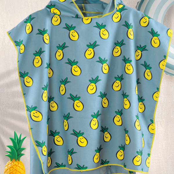 Παιδικό Πόντσο Microfiber (60x60) Rythmos Tika Veraman