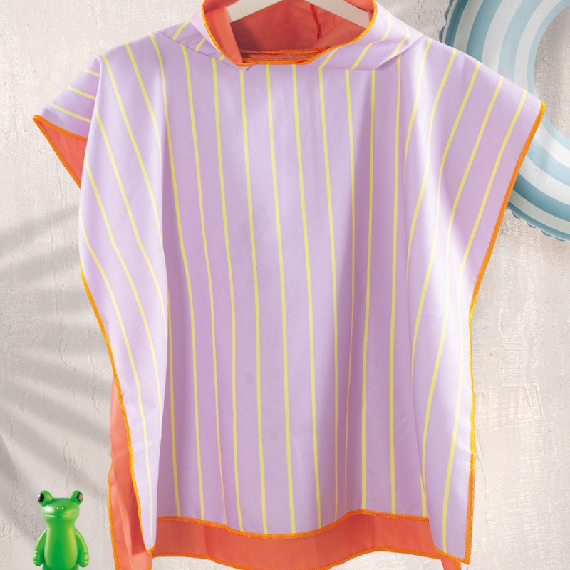 Παιδικό Πόντσο Microfiber (60x60) Rythmos Dallu