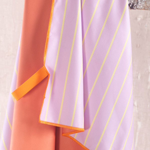 Πετσέτα Θαλάσσης Microfiber 2 Όψεων (90x160) Rythmos Dallu