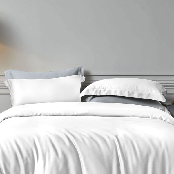 Ζεύγος Μαξιλαροθήκες Oxford (50x70) Rythmos Bamboo White