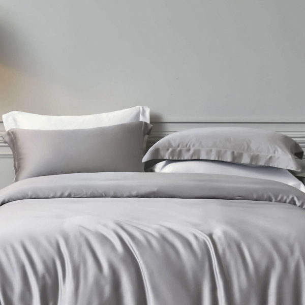 Ζεύγος Μαξιλαροθήκες Oxford (50x70) Rythmos Bamboo Grey