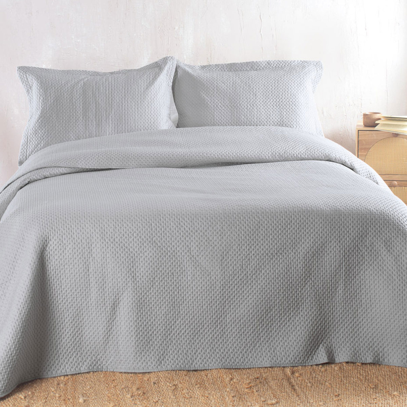 Κουβερλί King Size (Σετ 240x250) Rythmos Allure Grey