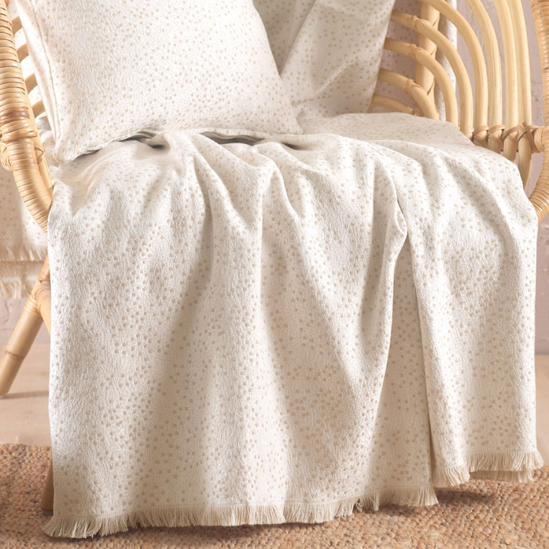 Ριχτάρι Καναπέ Διθέσιου (180x240) Rythmos Pixil Ecru