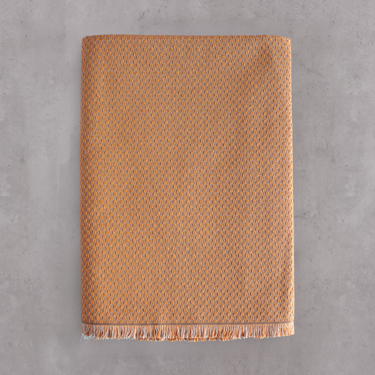 Ριχτάρι Καναπέ Τριθέσιου (180X280) Rythmos Rami Terracotta Home Λευκά Είδη Σαλονιού Ριχτάρια Spitishop