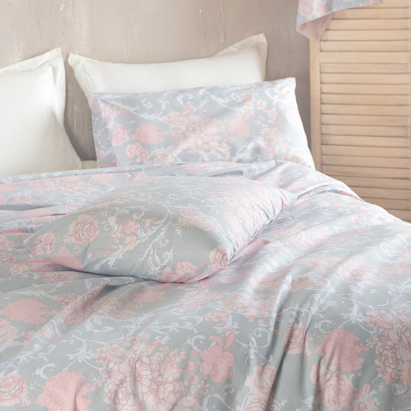 Σεντόνια King Size (Σετ) Rythmos Next Candince Pink