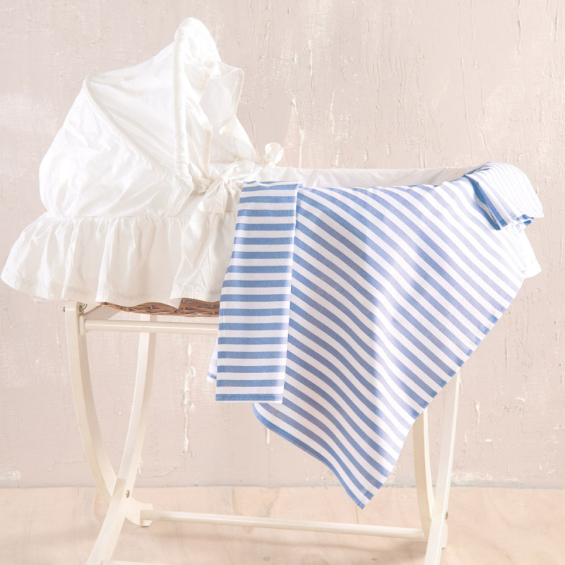 Σεντόνι Λίκνου Επίπεδο (80x110) Rythmos Baby Eloise Ciel