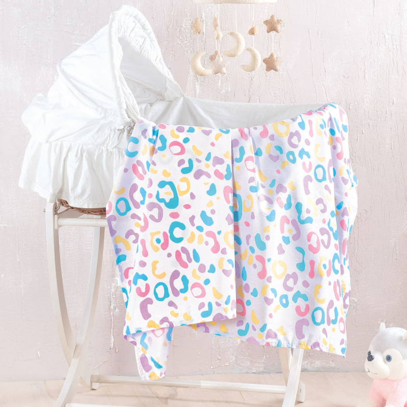 Σεντόνι Λίκνου Επίπεδο (80x110) Rythmos Baby Candy