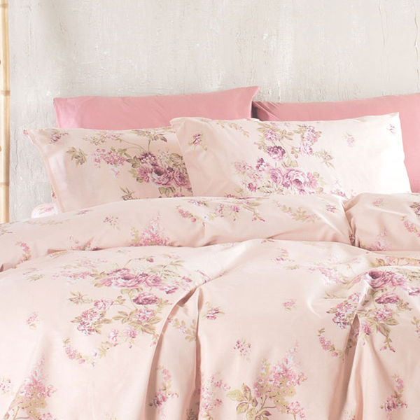 Ζεύγος Μαξιλαροθήκες (50x70) Rythmos Nova Springtime Pink