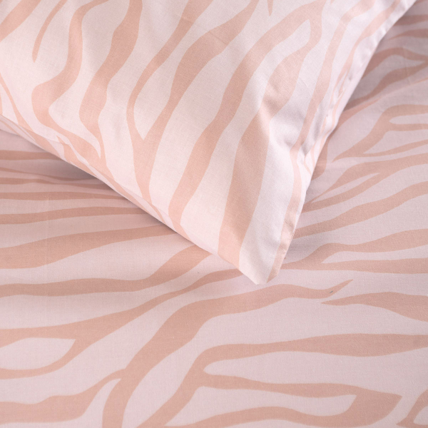 Παπλωματοθήκη Υπέρδιπλη (Σετ 225x250) Rythmos Next Trisha Pink