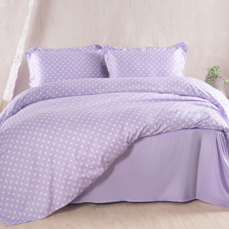 Παπλωματοθήκη Υπέρδιπλη (Σετ 230x250) Rythmos Coquette Lila