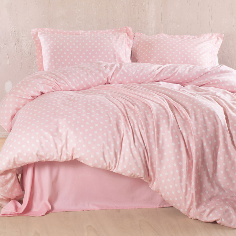 Παπλωματοθήκη Υπέρδιπλη (Σετ 230x250) Rythmos Coquette Pink