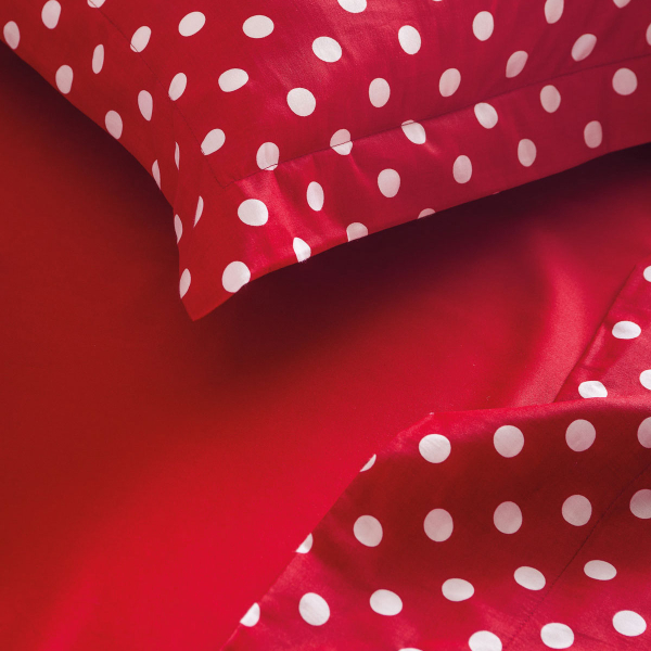 Παπλωματοθήκη Υπέρδιπλη (Σετ 230x250) Rythmos Coquette Red