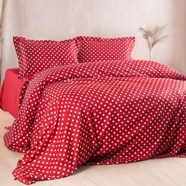 Πάπλωμα Υπέρδιπλο (Σετ 220x240) Rythmos Coquette Red