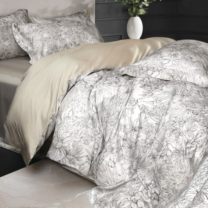 Πάπλωμα Υπέρδιπλο (Σετ 235x250) 2 Όψεων Rythmos Tencel Eclair