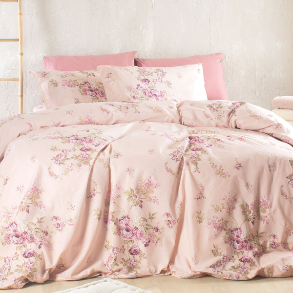 Κουβερλί Μονό (Σετ 160x240) Rythmos Nova Springtime Pink