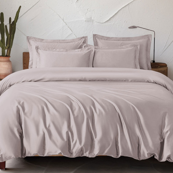 Κουβερλί Υπέρδιπλο (Σετ 235x250) Rythmos Tencel Glacier Powder