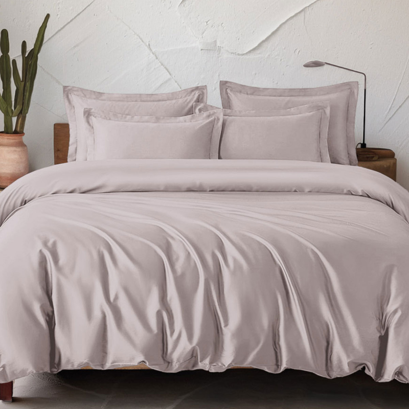 Κουβερλί Υπέρδιπλο (Σετ 235x250) Rythmos Tencel Glacier Powder