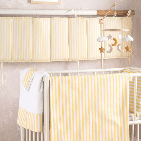 Πάντα Κούνιας (200x43) Rythmos Baby Eloise Yellow