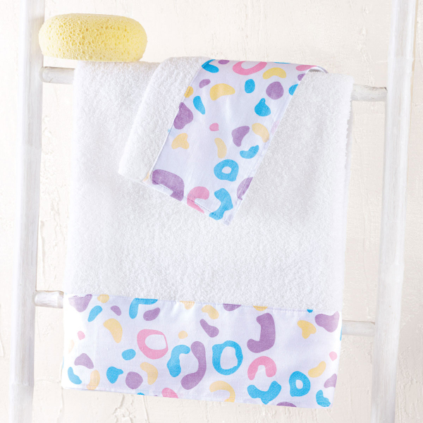 Παιδικές Πετσέτες (Σετ 2τμχ) Rythmos Symbol Candy 500gsm