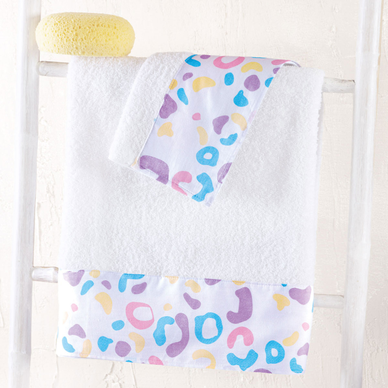 Παιδικές Πετσέτες (Σετ 2τμχ) Rythmos Symbol Candy 500gsm