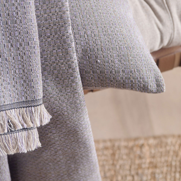 Διακοσμητική Μαξιλαροθήκη (40x40) Rythmos Kelsey Purple