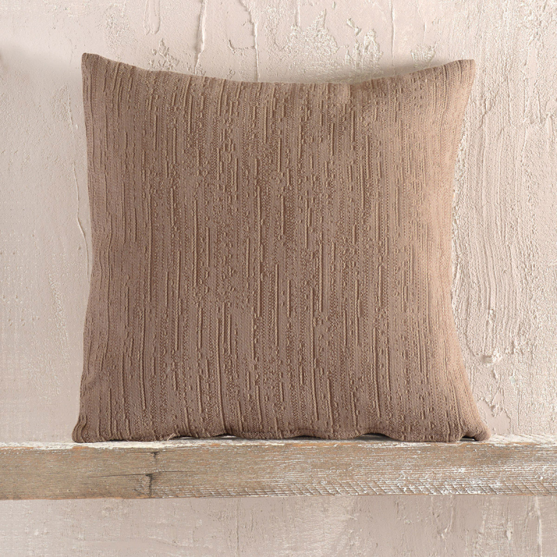 Διακοσμητική Μαξιλαροθήκη (40x40) Rythmos Toris D.Beige