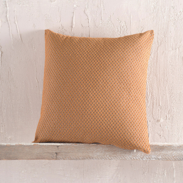 Διακοσμητική Μαξιλαροθήκη (40x40) Rythmos Rami Terracotta