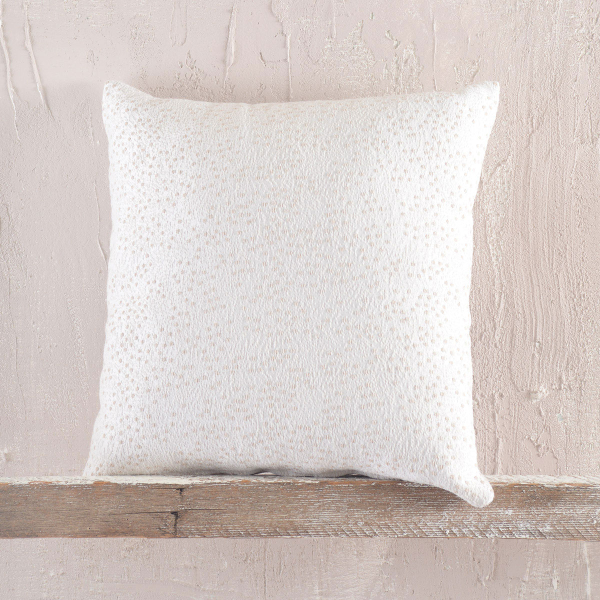 Διακοσμητική Μαξιλαροθήκη (40x40) Rythmos Pixil Ecru