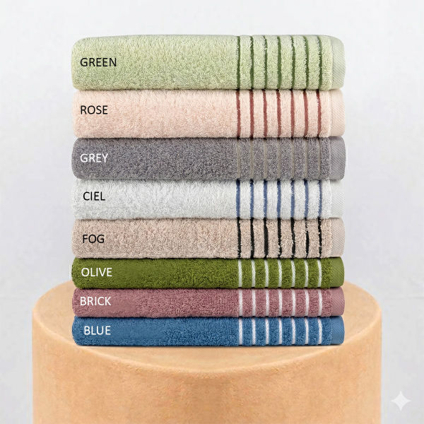 Πετσέτες Μπάνιου (Σετ 3τμχ) Palamaiki Ser 450gsm