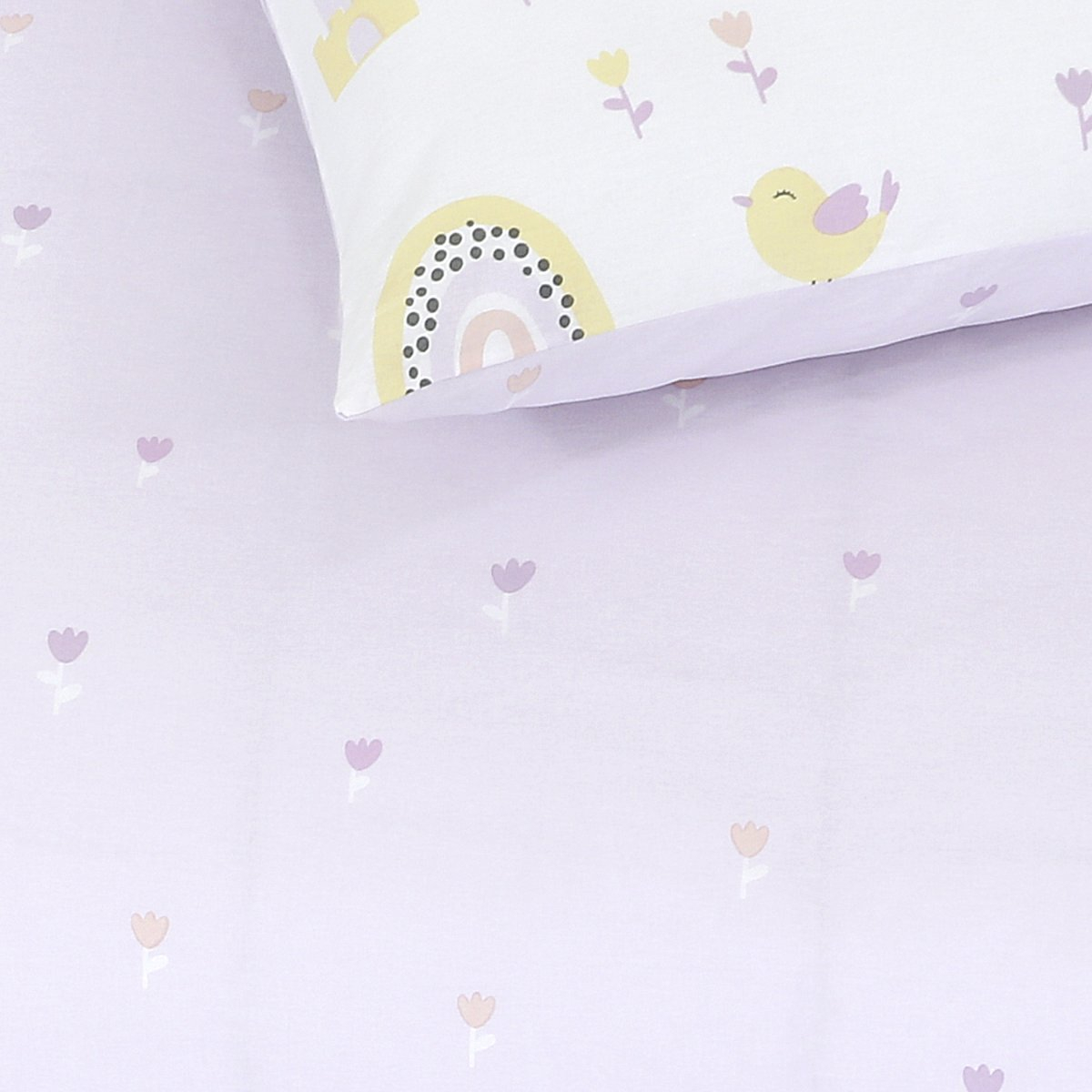 Σεντόνια Μονά (Σετ) Kocoon Charlotte Home Παιδικά Λευκά Είδη Spitishop