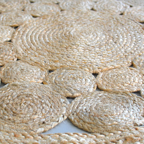 Στρογγυλό Χαλί Καλοκαιρινό (Φ150) Ravelia Flora