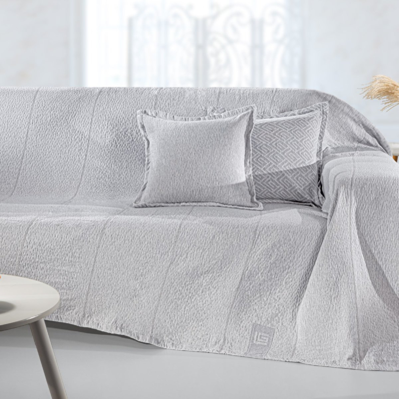 Ριχτάρι Πολυθρόνας (150x180) Guy Laroche Soho Silver