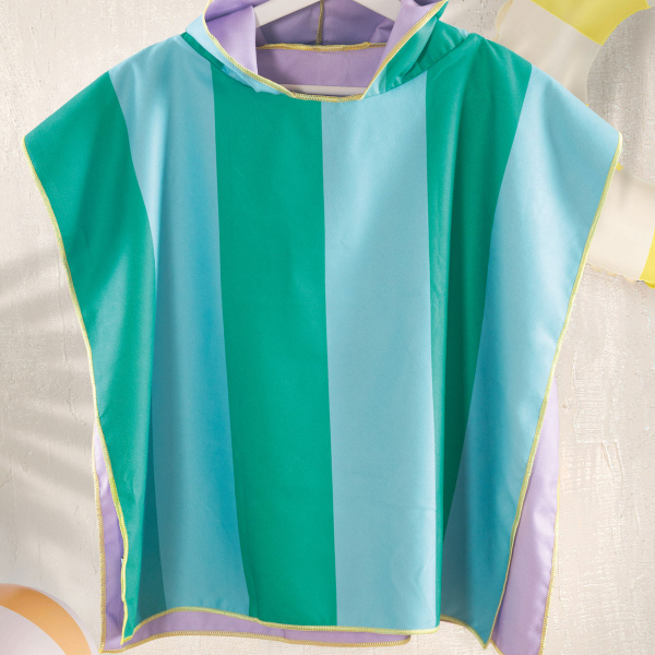 Παιδικό Πόντσο Microfiber (60x60) Rythmos Fancy