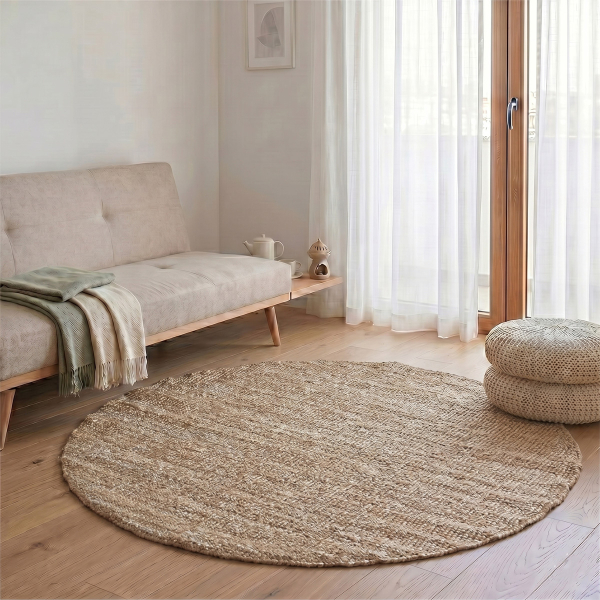 Στρογγυλό Χαλί Καλοκαιρινό (Φ150) Ravelia Sombrero