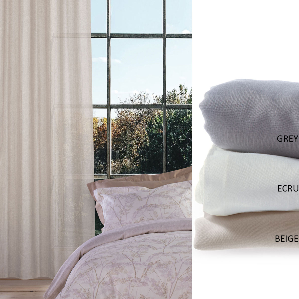 Κουρτίνα (140x270) Με Τρέσα Nef-Nef Homeware Elina